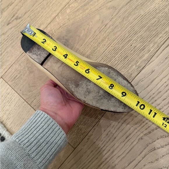 Authentic Chanel Lambskin Ballet Flats Beige and Black - Picture 10 of 10